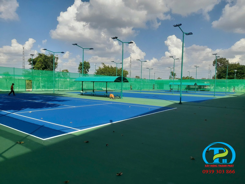 Báo giá thi công sân tennis Hồ Chí Minh