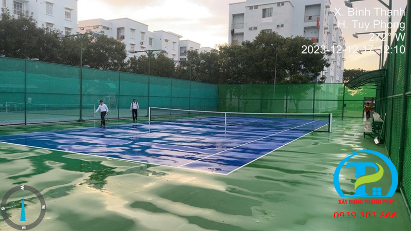 Nhà thầu thi công sân tennis Hồ Chí Minh uy tín