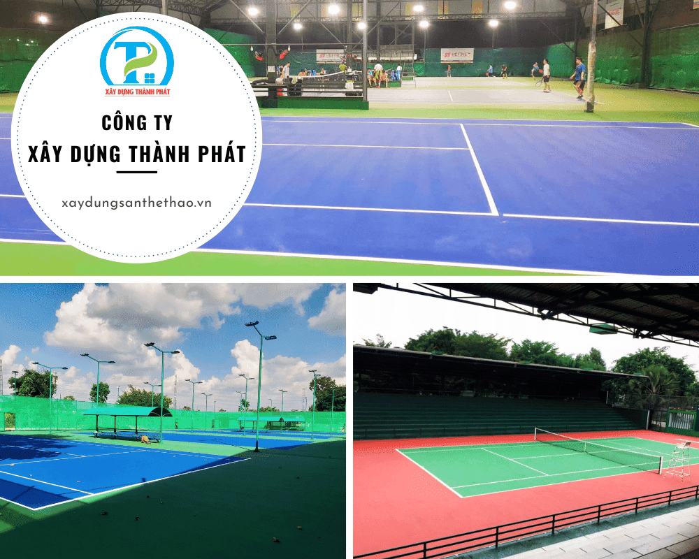 Lĩnh vực thi công sân thể thao tennis không ngừng đổi mới Lĩnh vực thi công sân thể thao tennis không ngừng đổi mới