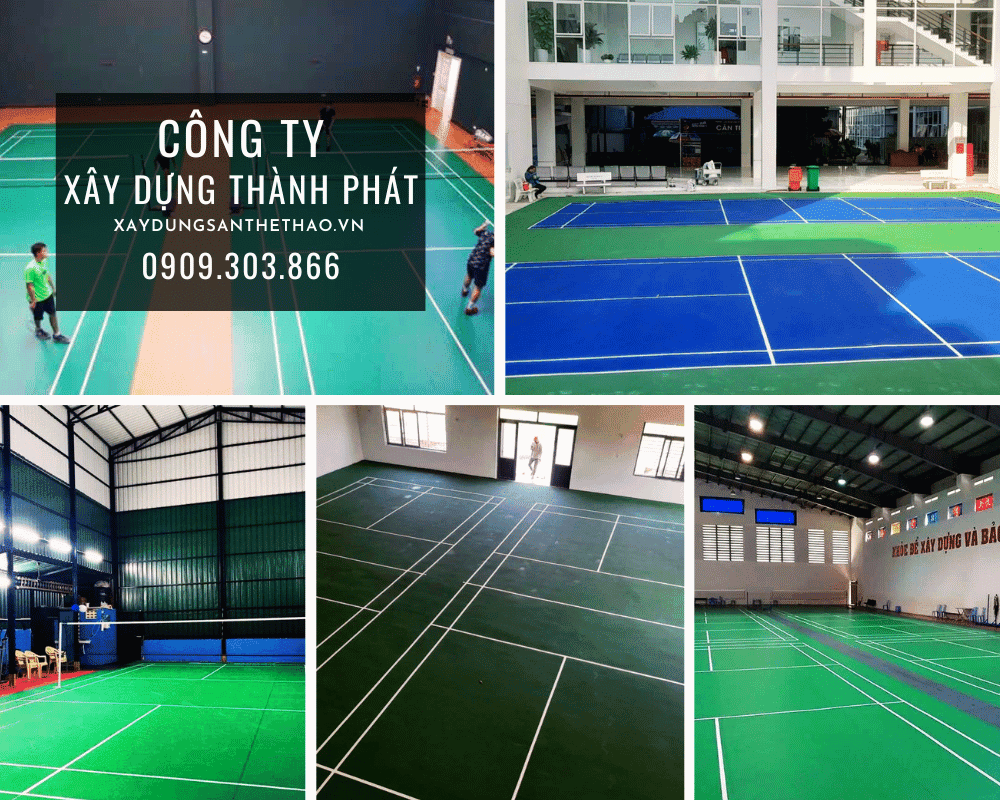 Sân cầu lông chất lượng giúp nâng cao hiệu suất thi đấu Sân cầu lông chất lượng giúp nâng cao hiệu suất thi đấu