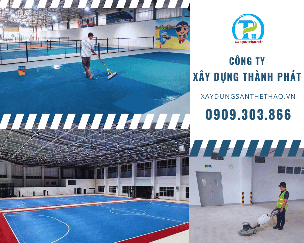 Sơn nhà thi đấu giúp bảo vệ bề mặt sàn khỏi các tác động vật lý Sơn nhà thi đấu giúp bảo vệ bề mặt sàn khỏi các tác động vật lý