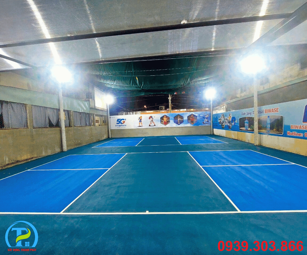 Xây Dựng Thành Phát - Nhà thầu thi công sân Pickleball ở Bình Dương Xây Dựng Thành Phát - Nhà thầu thi công sân Pickleball ở Bình Dương