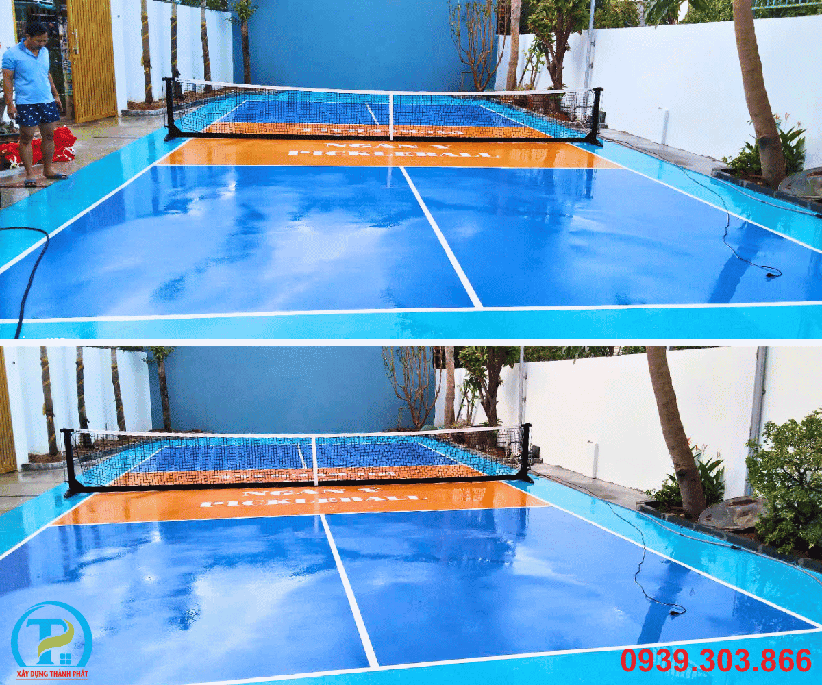 Chuyên thi công sân pickleball đạt chuẩn quốc tế tại HCM Chuyên thi công sân pickleball đạt chuẩn quốc tế tại HCM