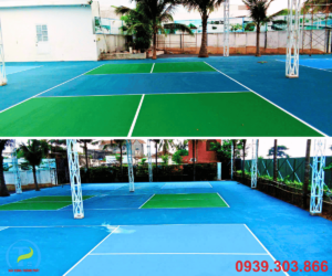 Đơn vị thi công sân pickleball tại Gia Lai đạt chuẩn, giá tốt