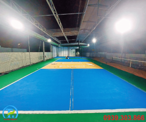 thi công sân pickleball tại Lâm Đồng