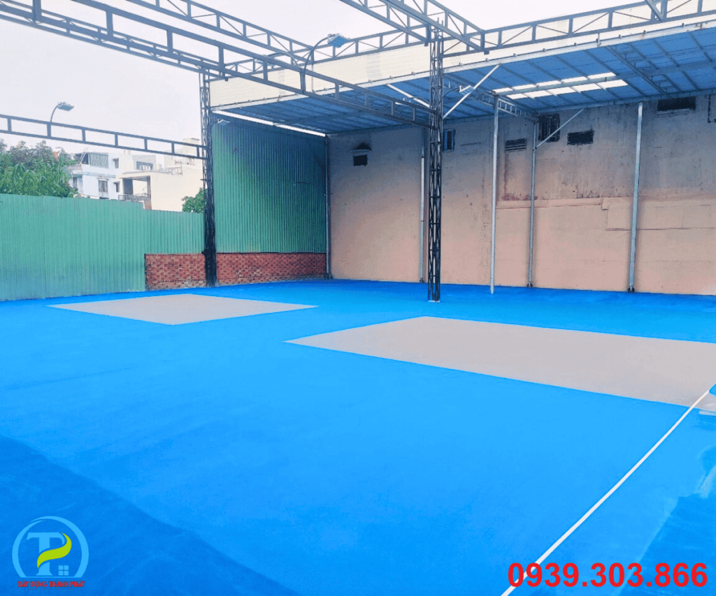 Xây dựng Thành Phát chuyên thi công sân thể thao chất lượng