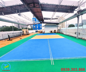 Xây dựng Thành Phát thi công sân Pickleball tại Phú Quốc trọn gói