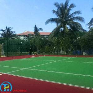 thi công sân tennis tại Phú Quốc