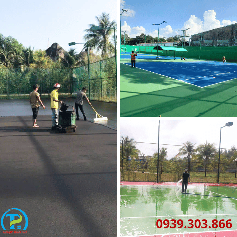 Xác định mục đích khi thi công sân tennis tại Rạch Giá