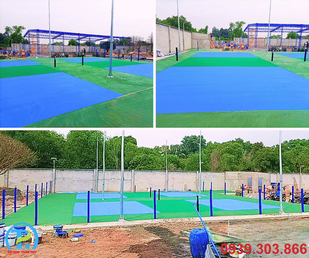 Thi công sân pickleball tại Phan Thiết tại Xây dựng Thành Phát Thi công sân pickleball tại Phan Thiết tại Xây dựng Thành Phát