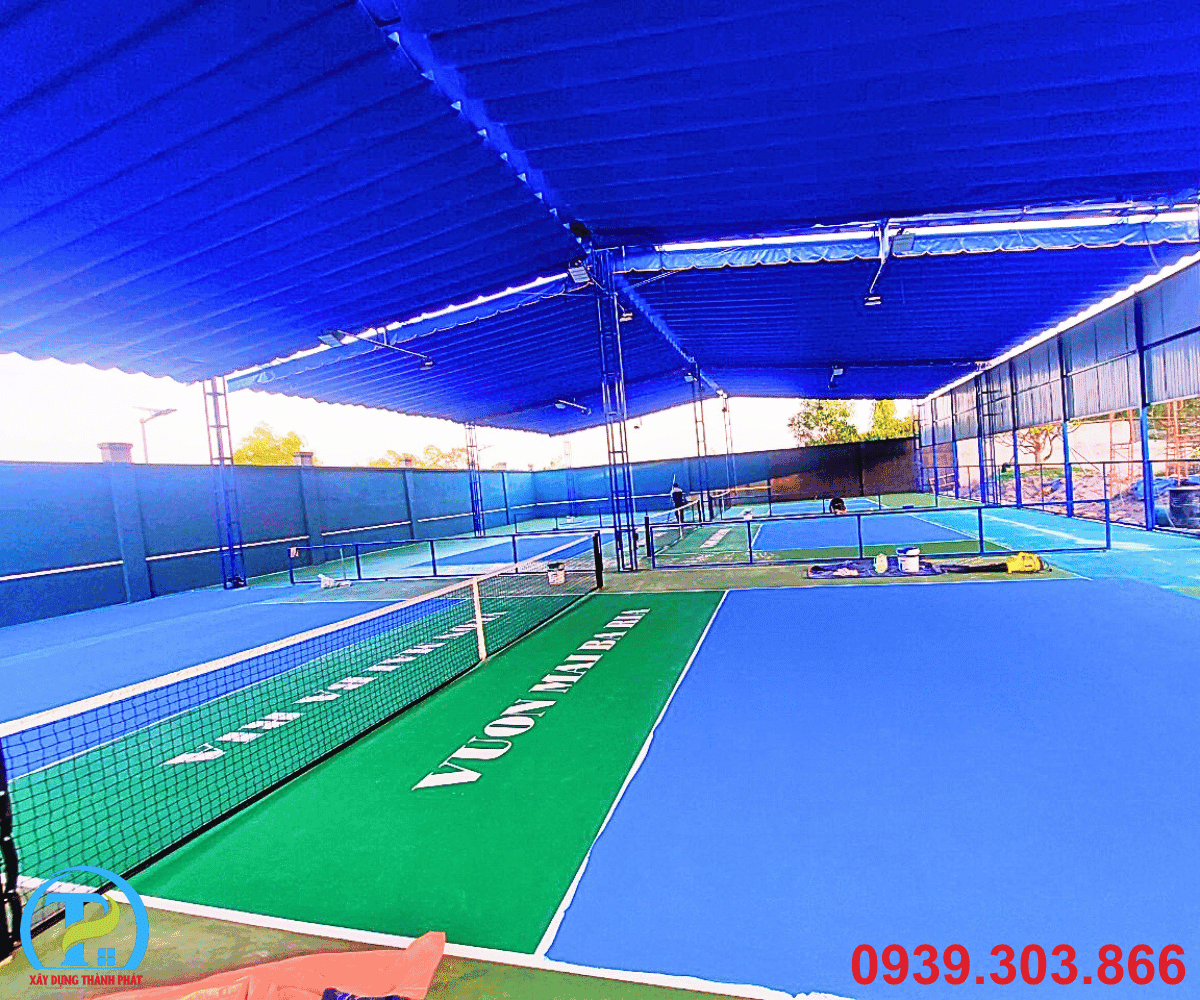 Thi công sân pickleball tại Rạch Giá - Thành Phát Thi công sân pickleball tại Rạch Giá - Thành Phát