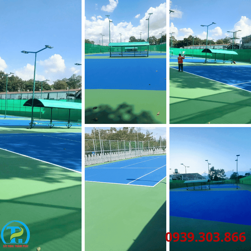 Thi công sân tennis tại Buôn Mê Thuột đúng kỹ thuật Thi công sân tennis tại Buôn Mê Thuột đúng kỹ thuật