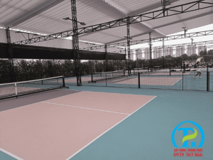 báo giá thi công sân pickleball chất lượng