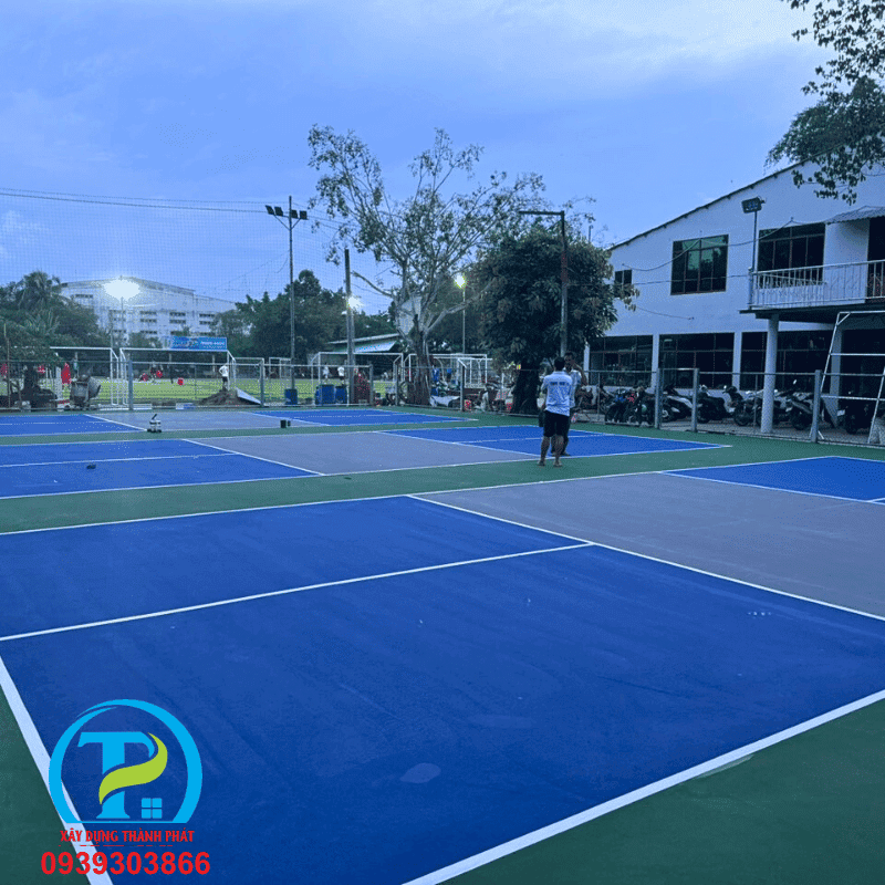 Báo giá thi công sân pickleball phải được xây dựng dựa trên sự khảo sát