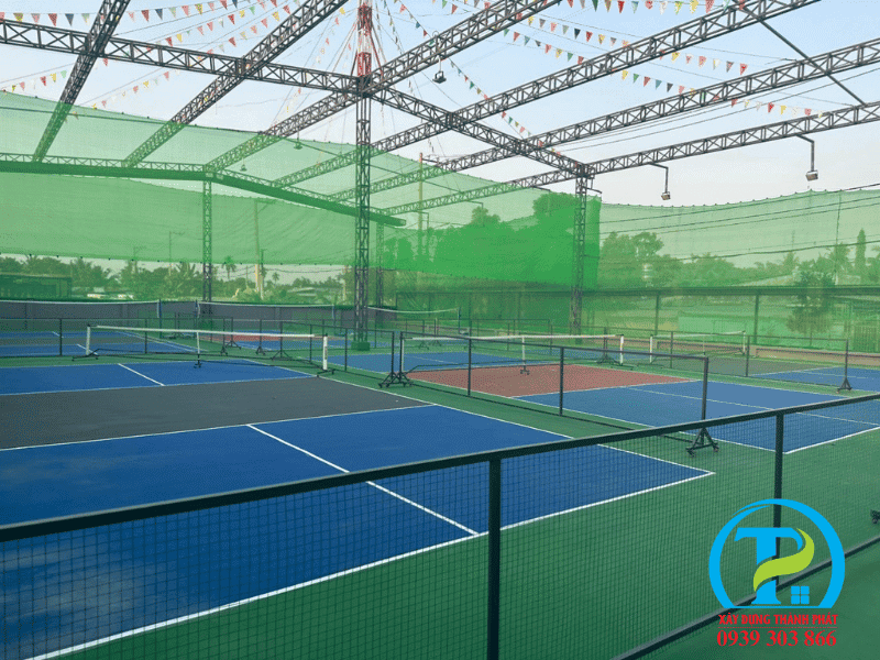 Dịch vụ thi công sân pickleball Hồ Chí Minh ngày một tăng cao