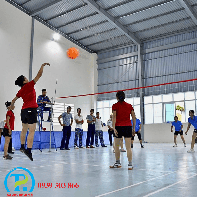 thi công sân thể thao tại Bình Thuận