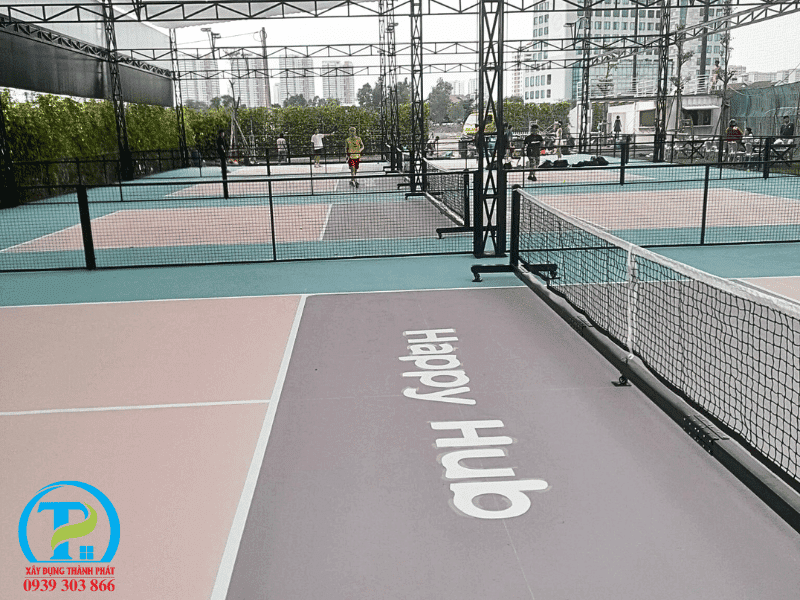 tư vấn thiết kế sân pickleball tại Thành Phát